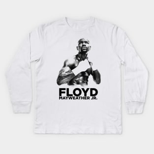 Floyd Mayweather Jr. Kids Long Sleeve T-Shirt